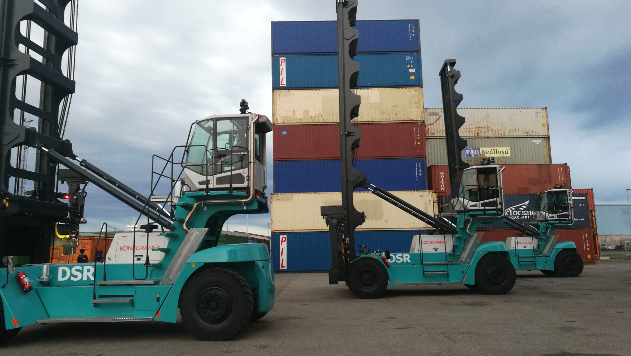 Empty Container Handlers - Advanced Material Handling Systems